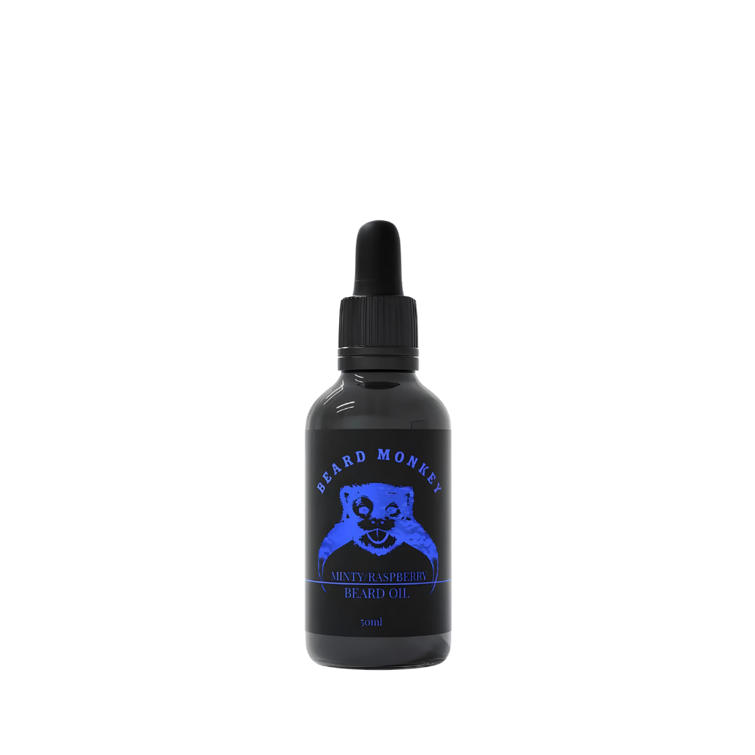 Beard Monkey SKÄGGOLJA– MINTY & RASPBERRY 50ml