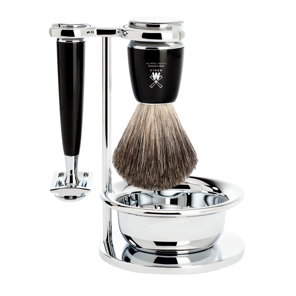 Mühle safety razor set resin black