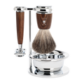 Mhüle safety razor set steamed ash