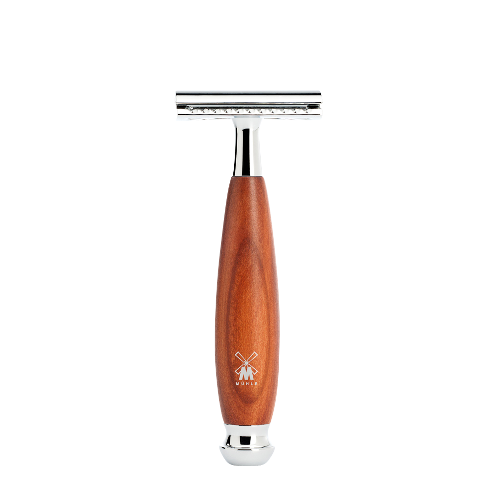 Mühle safety razor set plum tree