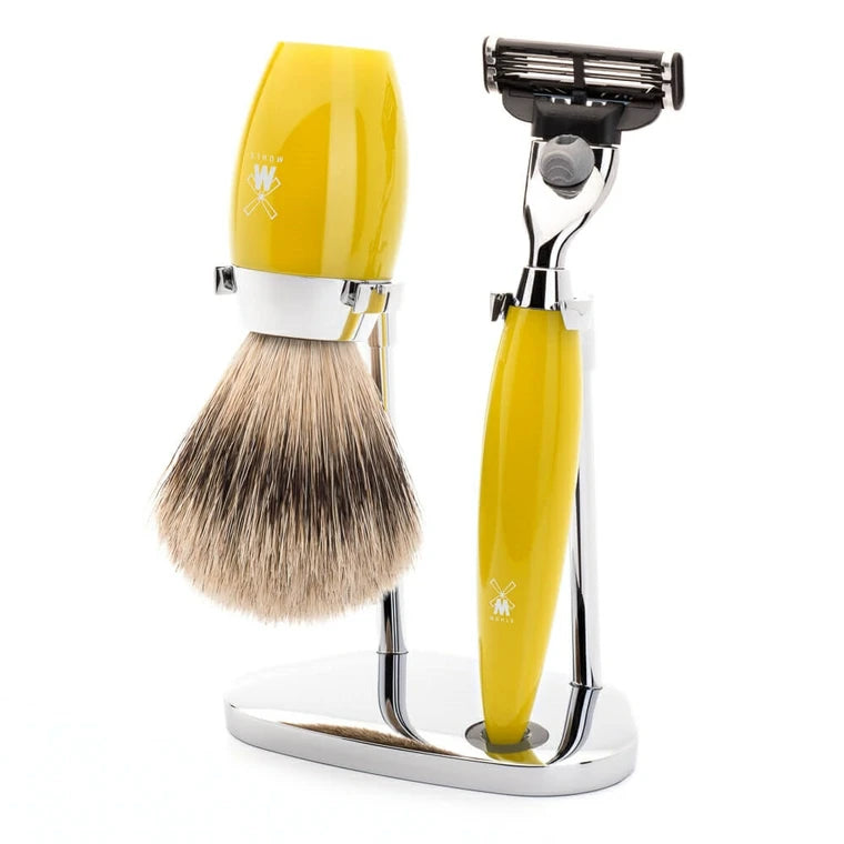 Mühle shave set resin yellow